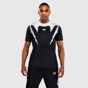 T-shirt Venum Attack 90 Dry Tech Czarny-biały-Combat Arena