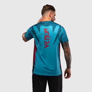 T-shirt Venum Attack 90 Dry Tech Turkusowy-Combat Arena