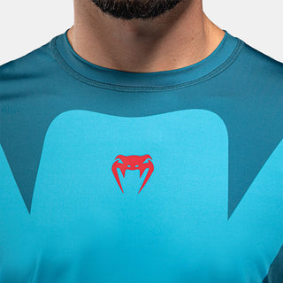 T-shirt Venum Attack 90 Dry Tech Turkusowy-Combat Arena