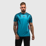 T-shirt Venum Attack 90 Dry Tech Turkusowy-Combat Arena