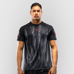 Koszulka Venum Demon Dry Tech Czarno-szary-Combat Arena