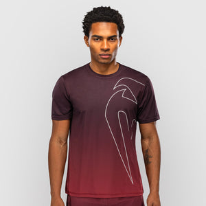 T-shirt Venum Dry Tech Giant Shift czarno-czerwony-Combat Arena
