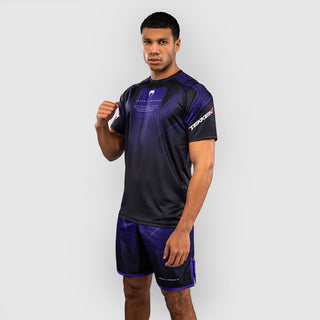 T-shirt Venum Dry Tech Tekken 8 Kazuya Czarny-fioletowy-Combat Arena