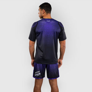 T-shirt Venum Dry Tech Tekken 8 Kazuya Czarny-fioletowy-Combat Arena