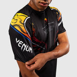 T-shirt Venum Dry Tech Tekken 8 Yoshimitsu Czarny-pomarańczowy-Combat Arena