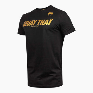 Koszulka Venum Muay Thai VT Czarny-Złoty 