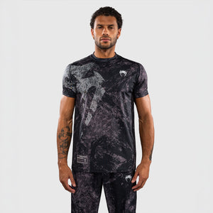 Koszulka Venum Rage & Workout Dry Tech Czarny-szary-Combat Arena