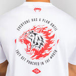 T-shirt Venum x Mike Tyson Tiger Bianco-Combat Arena