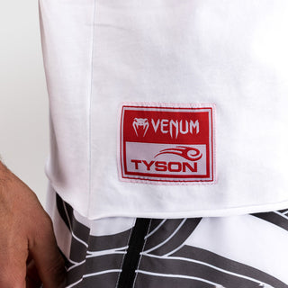 T-shirt smanicata Venum x Mike Tyson Bianco-Combat Arena