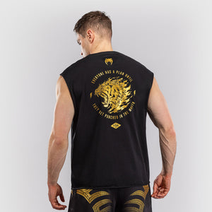 Bezrękawnik Venum x Mike Tyson Tiger Czarny-złoty-Combat Arena