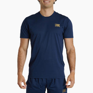 T-shirt tecnica Leone DNA ABX719 Blu-Combat Arena
