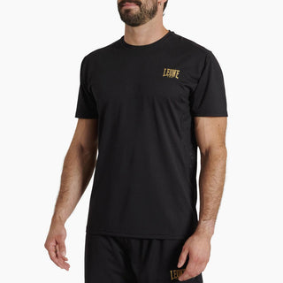 T-shirt tecnica Leone DNA ABX719 Nero-Combat Arena