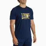 T-shirt tecnica Leone DNA Logo ABX718 Blu-Combat Arena