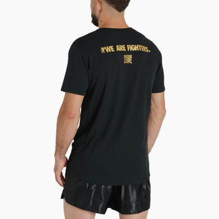T-shirt tecnica Leone IUTER AB03IU Nero-Combat Arena