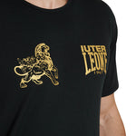 T-shirt tecnica Leone IUTER AB03IU Nero-Combat Arena