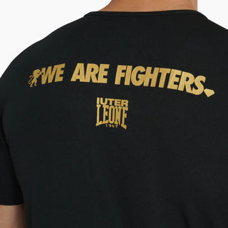T-shirt tecnica Leone IUTER AB03IU Nero-Combat Arena