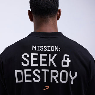 Koszulka Bivol x Boxraw Oversize Czarny