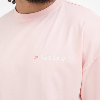T-shirt Boxraw We Don't Play Boxing Oversize Rosa-Combat Arena