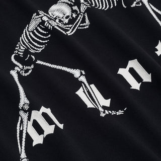 Koszulka T-shirt Manto Czarne Kości Nero 