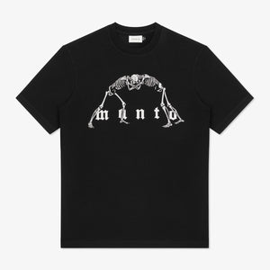 Koszulka T-shirt Manto Czarne Kości Nero 