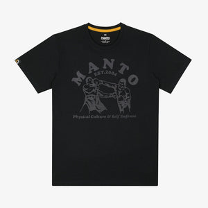 T-shirt Manto Boks Czarny 