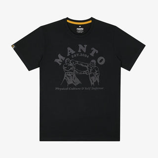T-shirt Manto Boks Czarny 
