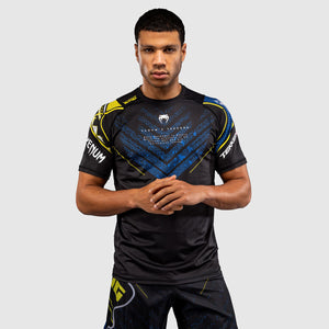 T-shirt Venum Dry Tech Tekken 8 King czarno-żółta 