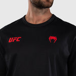 T-shirt Venum UFC Fight Week Unity czarno-czerwony 