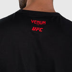 T-shirt Venum UFC Fight Week Unity czarno-czerwony 