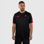 T-shirt Venum UFC Fight Week Unity czarno-czerwony 