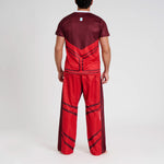 Techniczny T-shirt WAKO Leone AB994 Czerwony 
