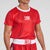 Techniczny T-shirt WAKO Leone AB994 Czerwony 