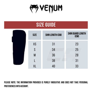 Ochraniacze piszczele z ochraniaczami na stopy w formie skarpety Venum Kontact 