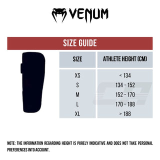 Ochraniacze piszczele z ochraniaczami na stopy w formie skarpety Venum Kontact 