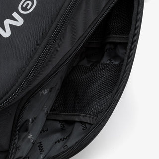 Zaino Manto CIRCLE Convertible XL Nero-Argento riflettente-Combat Arena