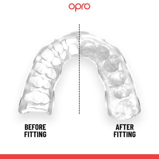 Ochraniacz Na Zęby Opro Instant Custom-Fit Silver ochraniacz na zęby 