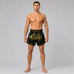 Szorty kick-thai Fairtex BS1947 Black Marble