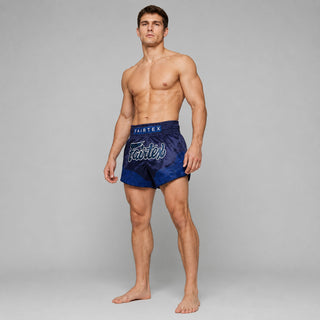 Szorty kick-thai Fairtex BS1930 Blue Ocean