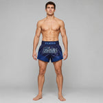 Szorty kick-thai Fairtex BS1930 Blue Ocean