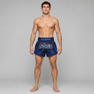 Szorty kick-thai Fairtex BS1930 Blue Ocean