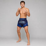 Szorty kick-thai Fairtex BS1930 Blue Ocean