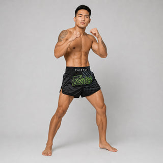Szorty Kick-Thai Fairtex BS1924 Racer Czarny
