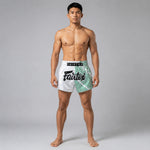 Spodenki Kick-Thai Fairtex BS1923 Racer Biały