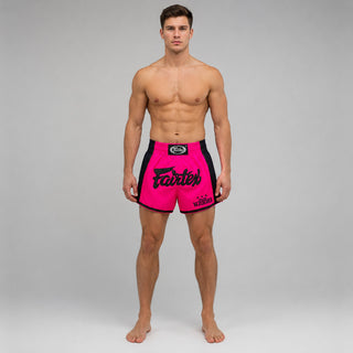 Szorty kick-thai Fairtex BS1714 Różowe