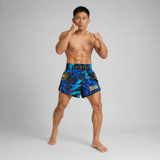 Szorty kick-thai Fairtex BS1916 Golden Jubilee Luster