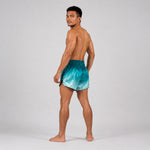 Szorty kick-thai Fairtex BS1906 Fade Zielony