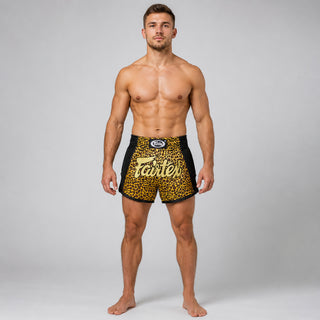 Szorty kick-thai Fairtex BS1709 Leopard