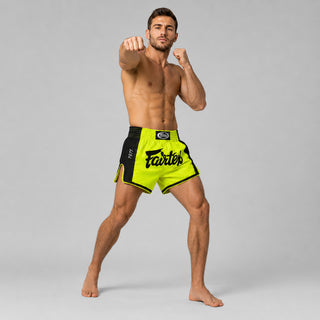 Szorty kick-thai Fairtex BS1706 Lime