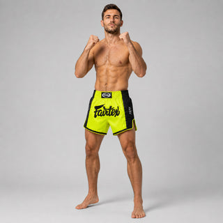 Szorty kick-thai Fairtex BS1706 Lime