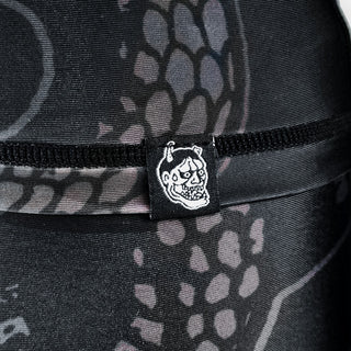 Rashguard Half Sumo Black Mamba Neon długi rękaw 